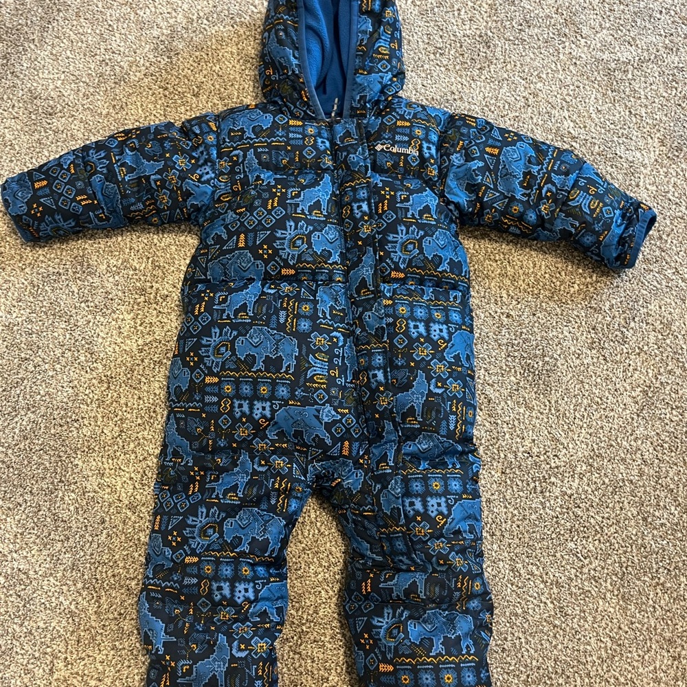 Columbia Infant Snuggly Bunny Bunting down snowsuit